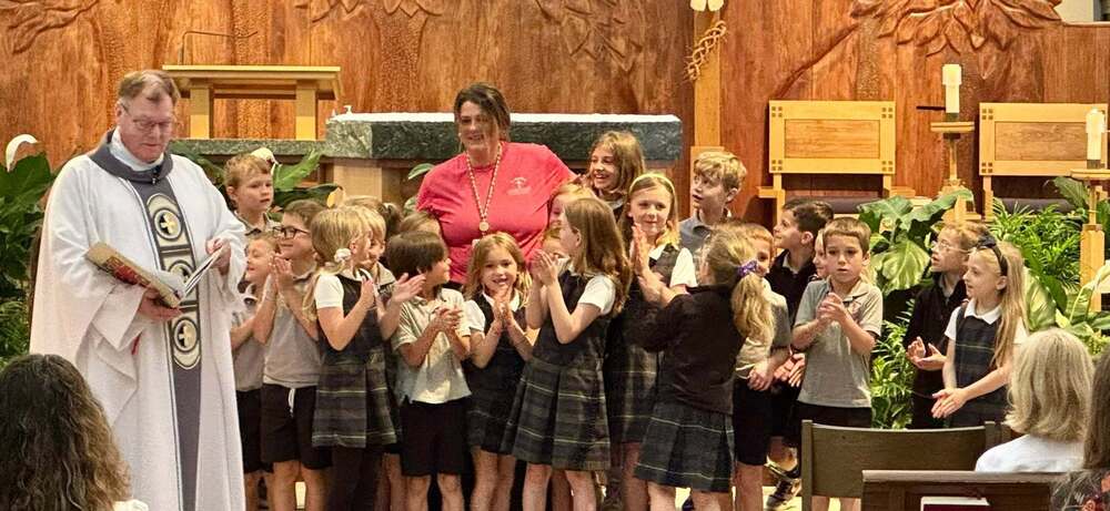 Last school mass of the year