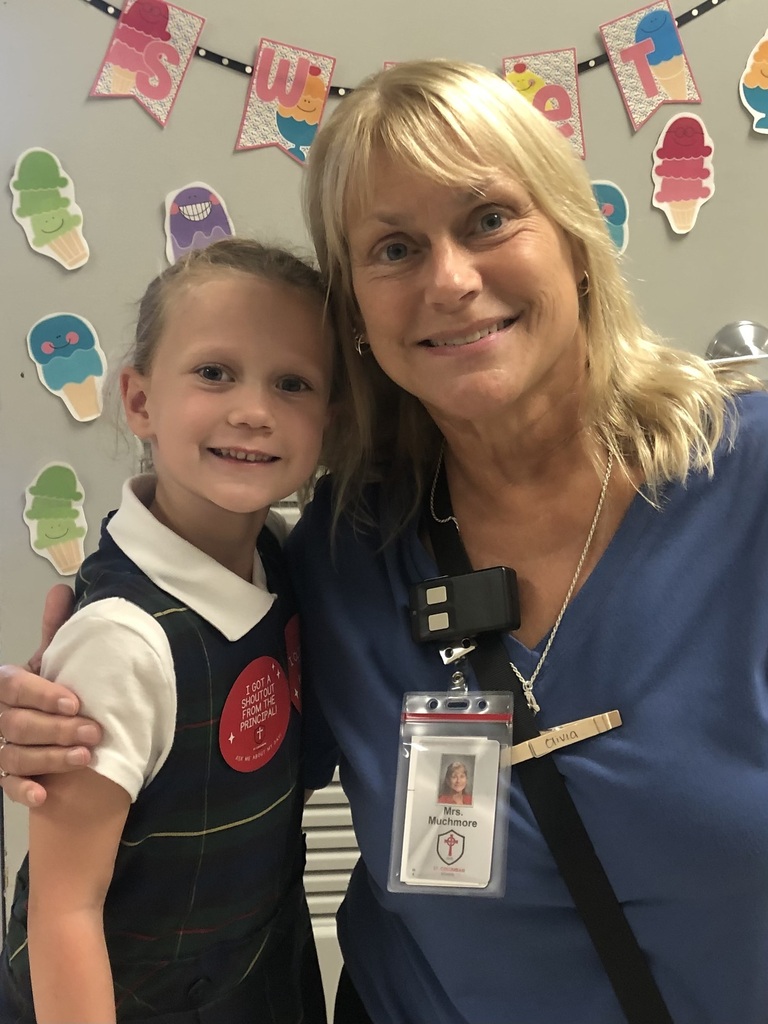 First student of the year to clip up to the principal!