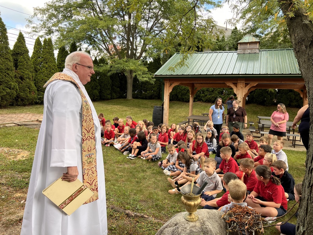 Fr. Rod and children