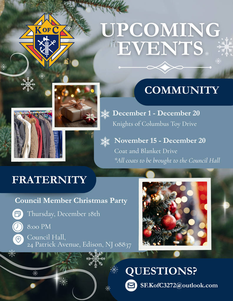 Knights of Columbus Holiday Flyer