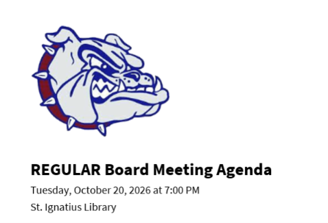 October Board Agenda
