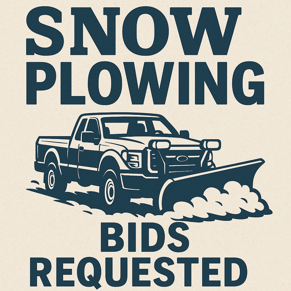 Snow Plowing Bids