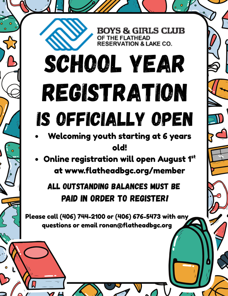 Boys and Girls Club Registration