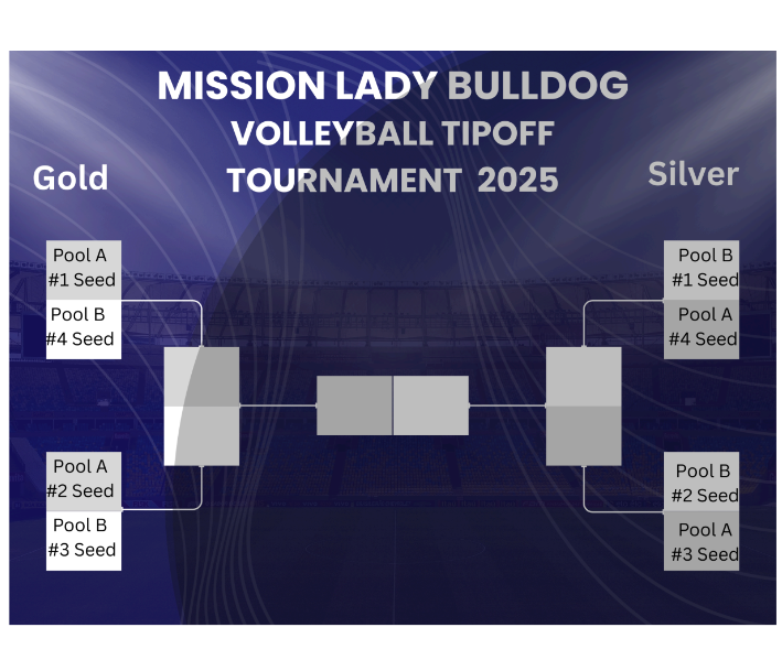 bracket play volleyball tip off tournament