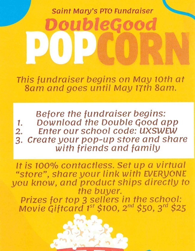 DoubleGood Popcorn Fundraiser