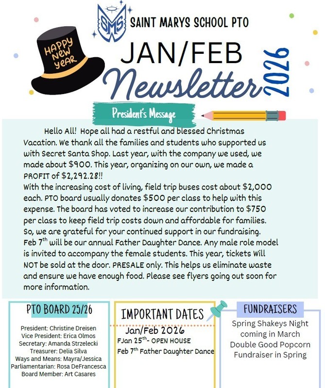 pto newsletter