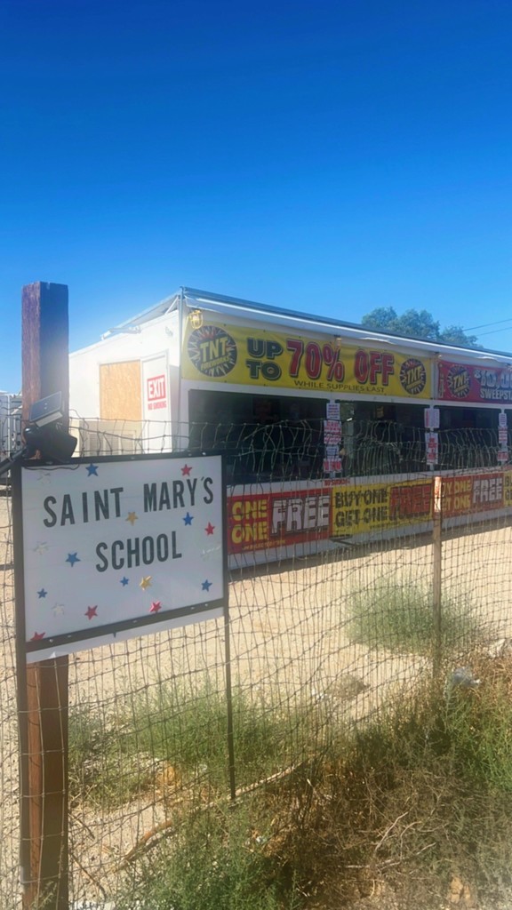 fireworks booth