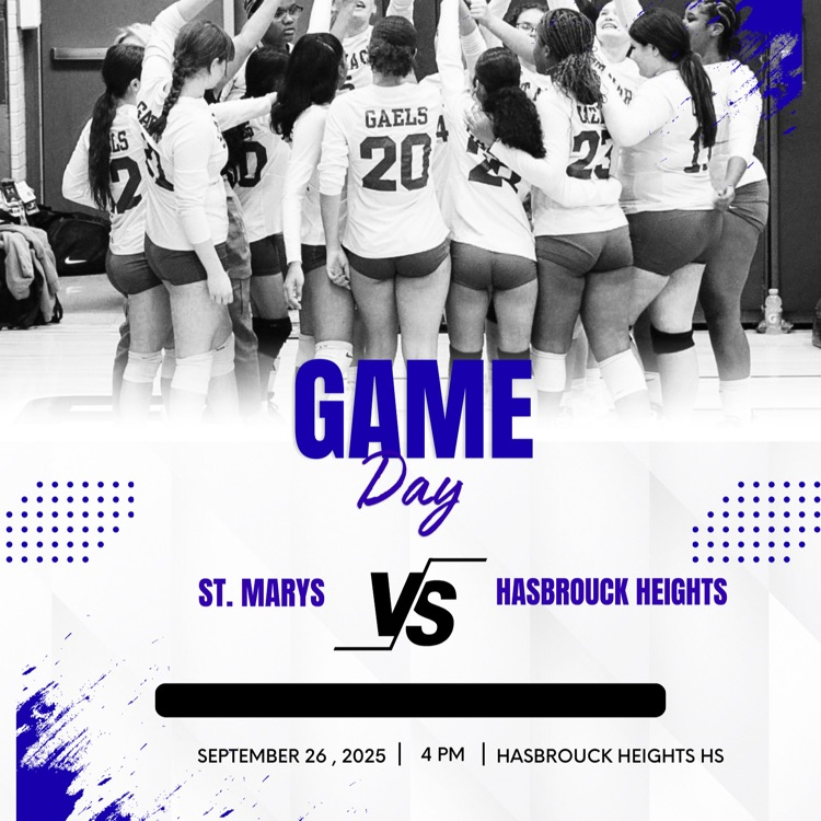 Come support the volleyball team @4 pm. GO GAELS!!