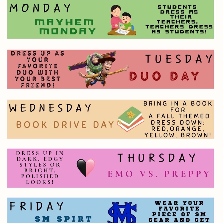 Hoco Spirit Week!!