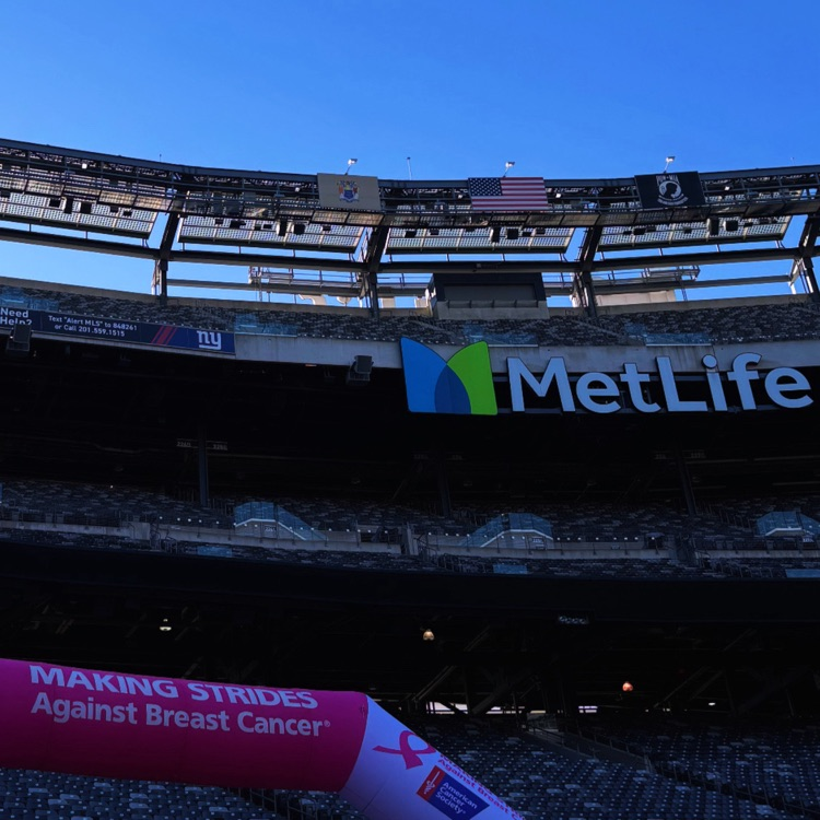 Our Key Club members participated in the Breast Cancer Walk at Metlife Stadium, coming together for a morning filled with hope, unity, and support for those affected by breast cancer. We are proud of our students for making a positive impact.