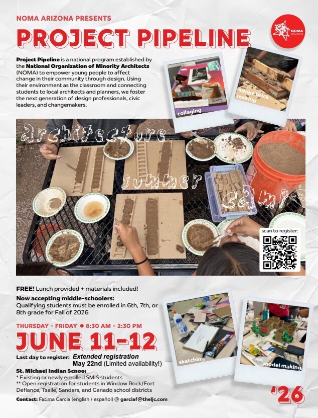 project pipeline flyer for summer camp