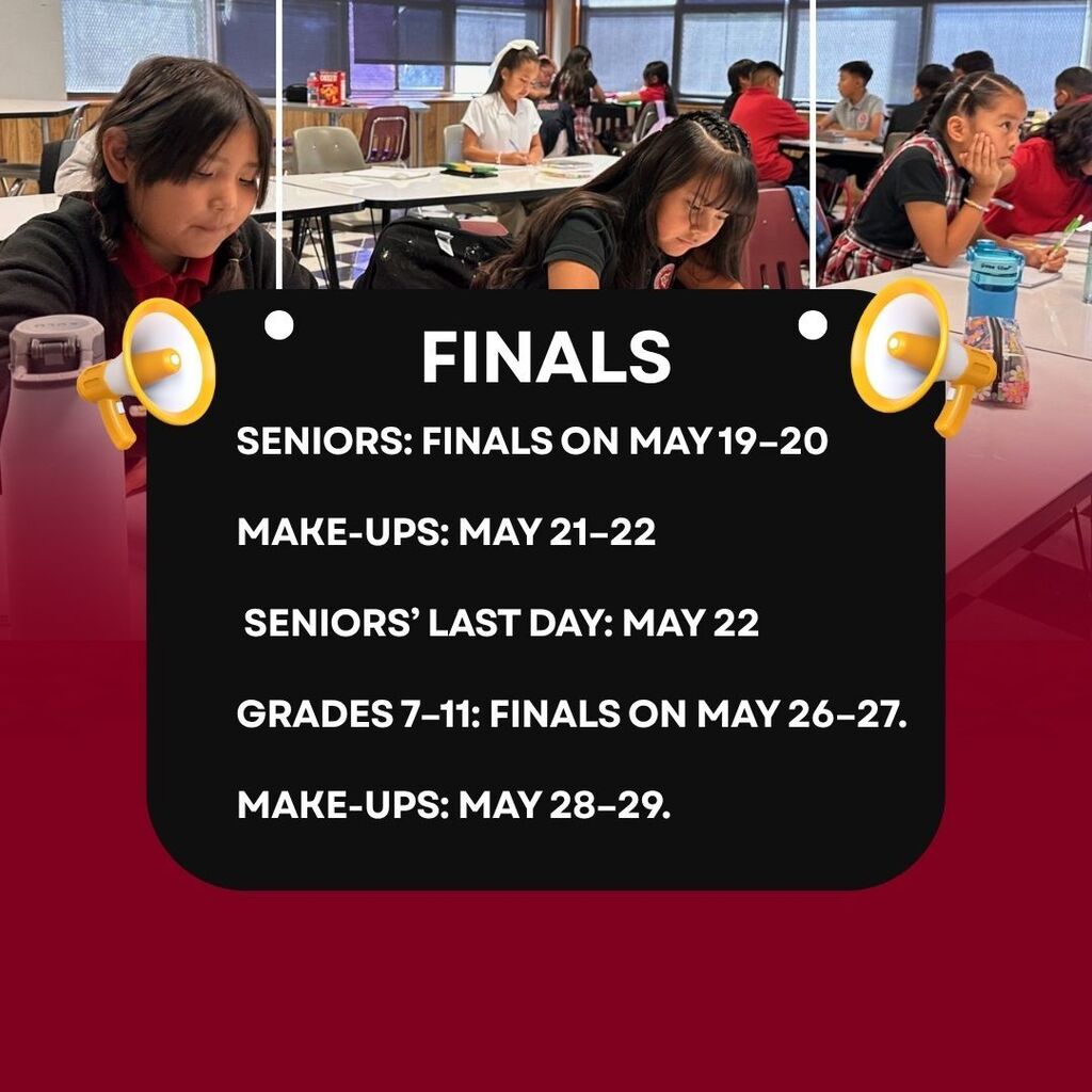 Finals Social Media Announcement