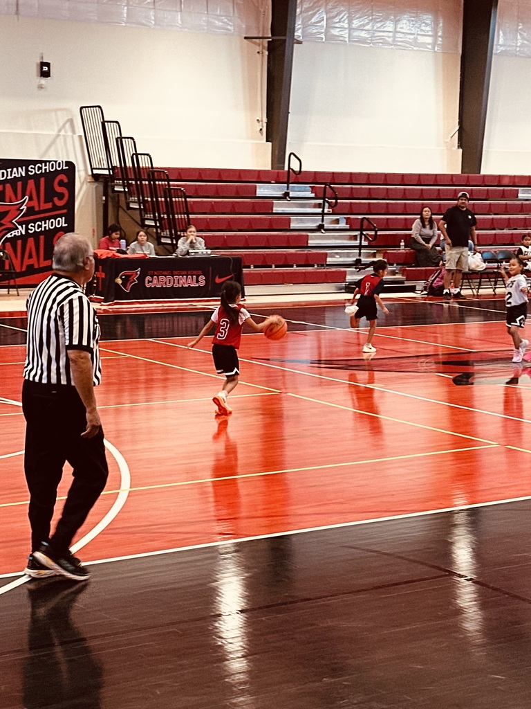 Girl dribbling ball down the court