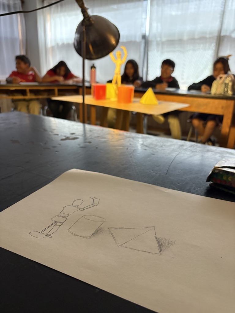 5th Grade art is learning about value and how value can create life