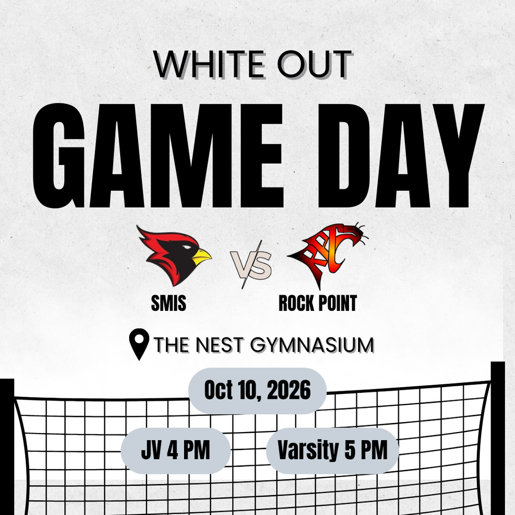 could you write a social media psot about white out game day that is happening Oct 10 2026 at the nest gymnasium