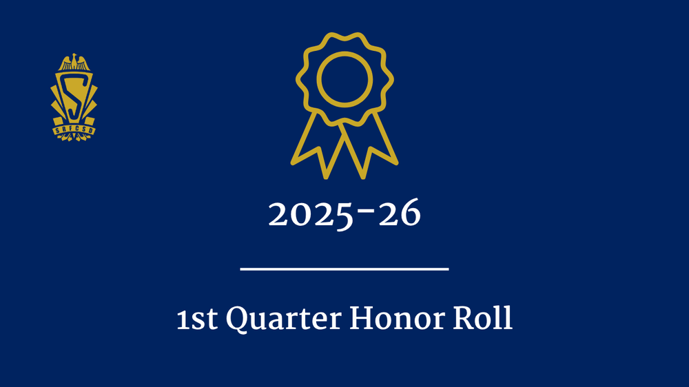 First quarter honor roll 2025-26