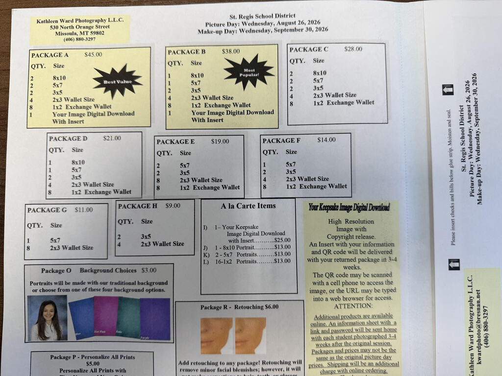 Picture Order Form