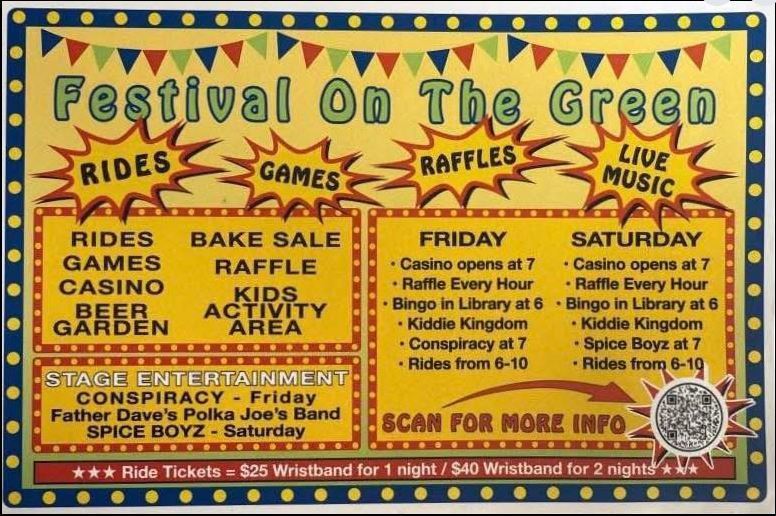 Flyer with details about the St Timothy Festival July 11 and 12