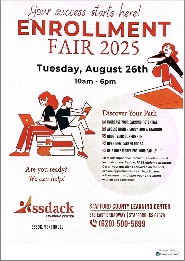 Enrollment fair for learning center