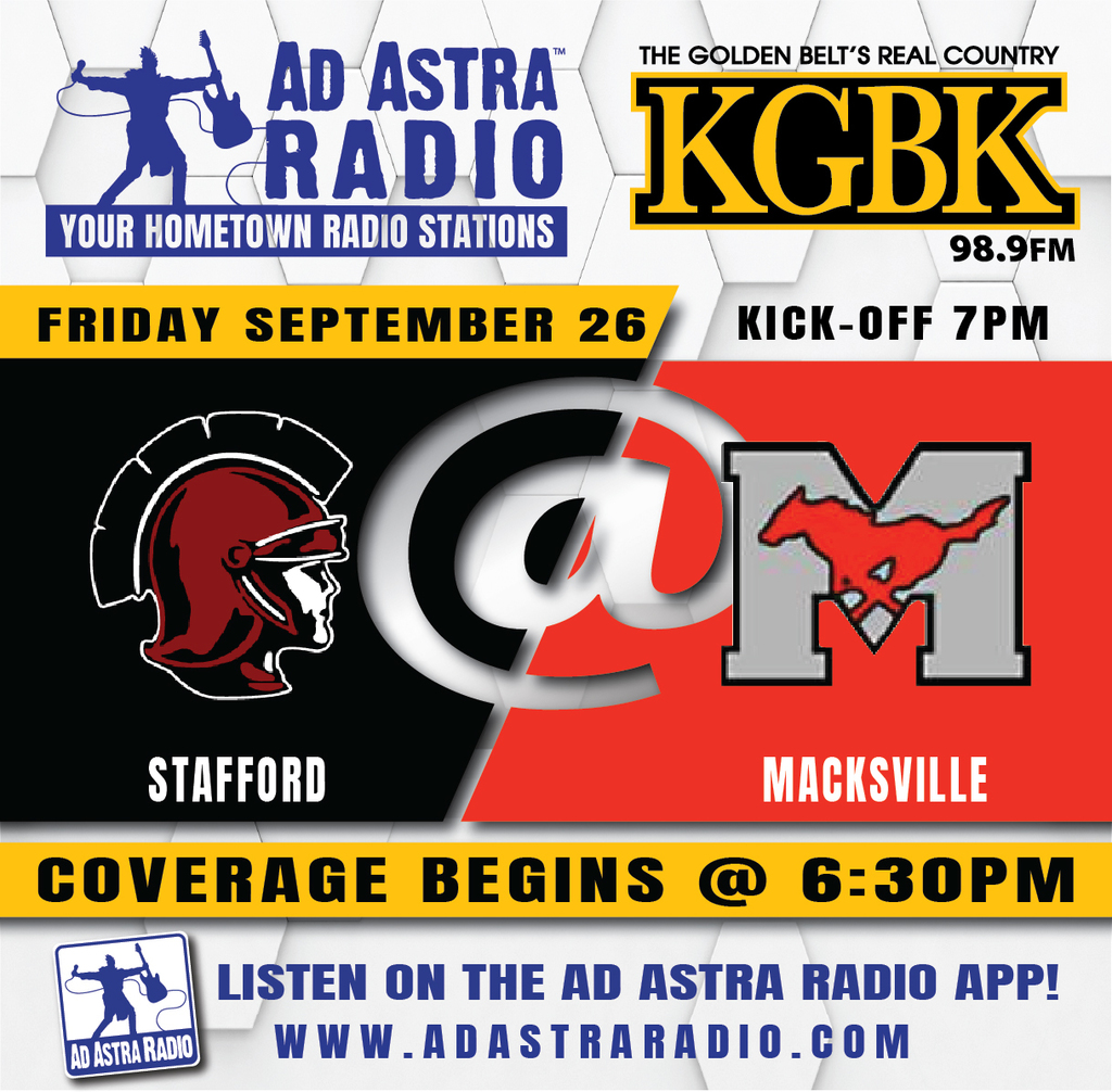 Radio broadcast announcement