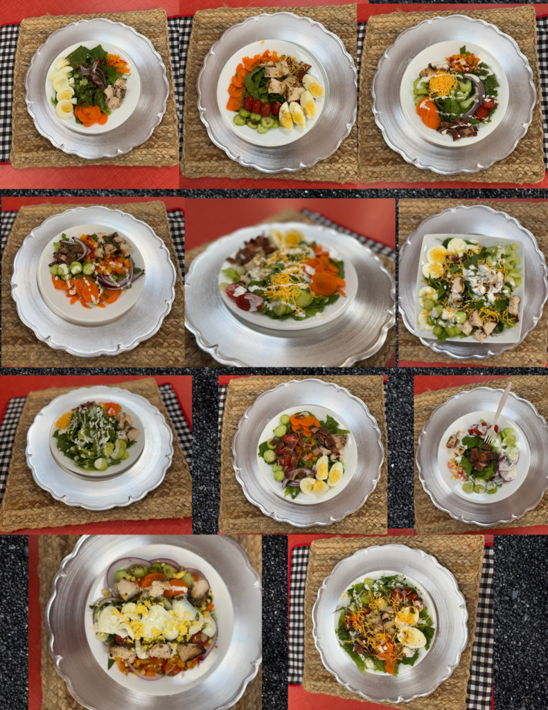 Culinary Essentials students prepared Composed Salads.