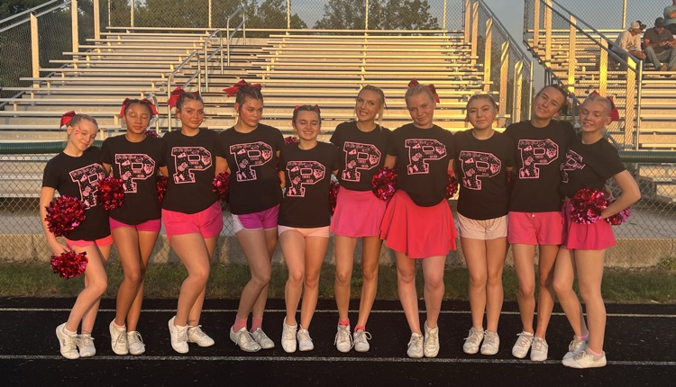 SSC Cheerleaders at Clare
