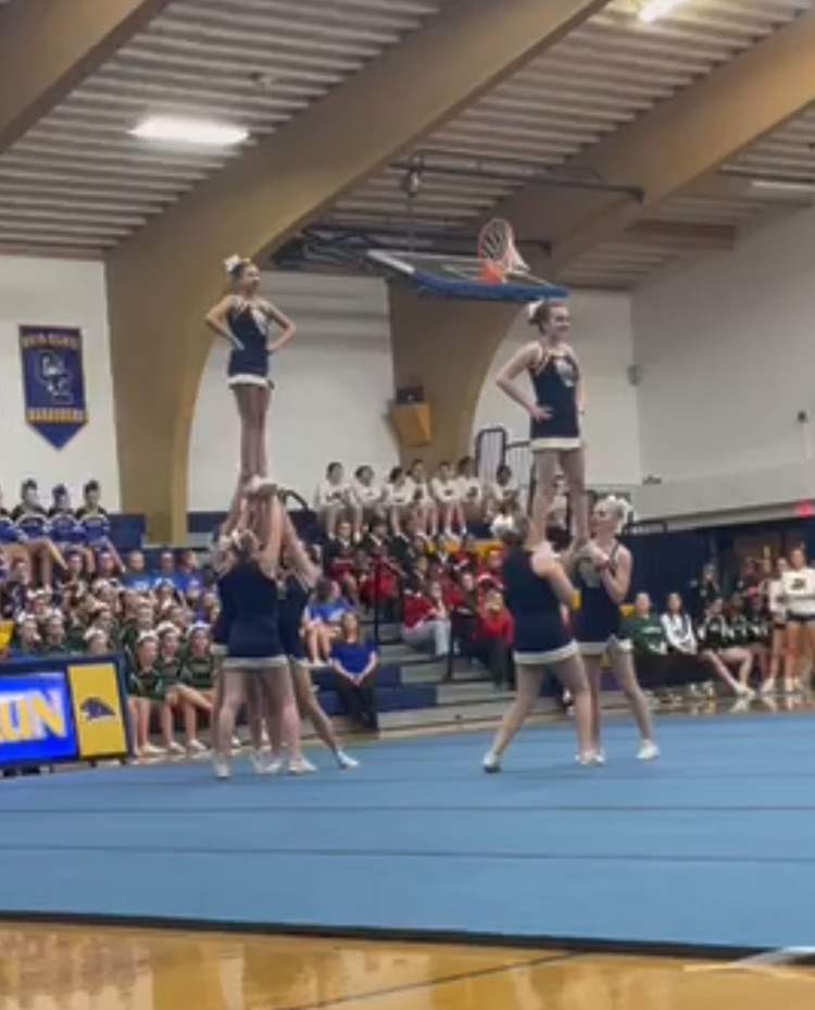 2 stunts: 1 at extension, 1 at elevator
