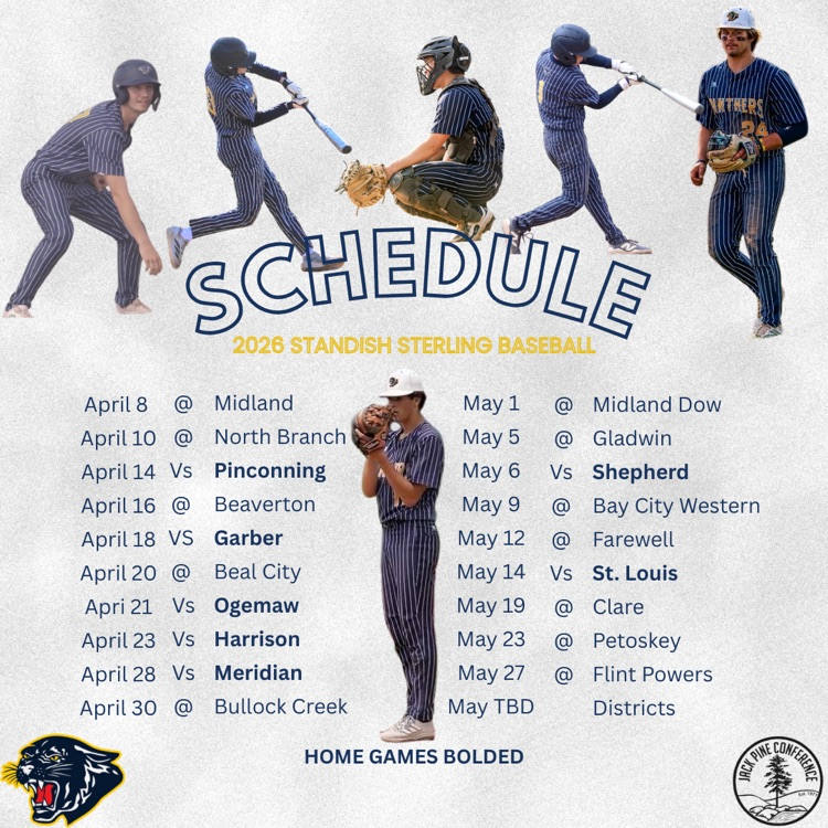 varsity Baseball Schedule