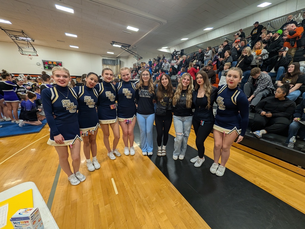 SSC Competitive Cheer at Alma for districts