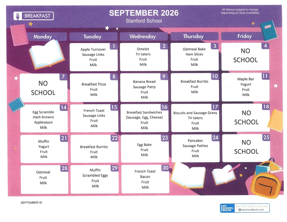 September Breakfast 2026