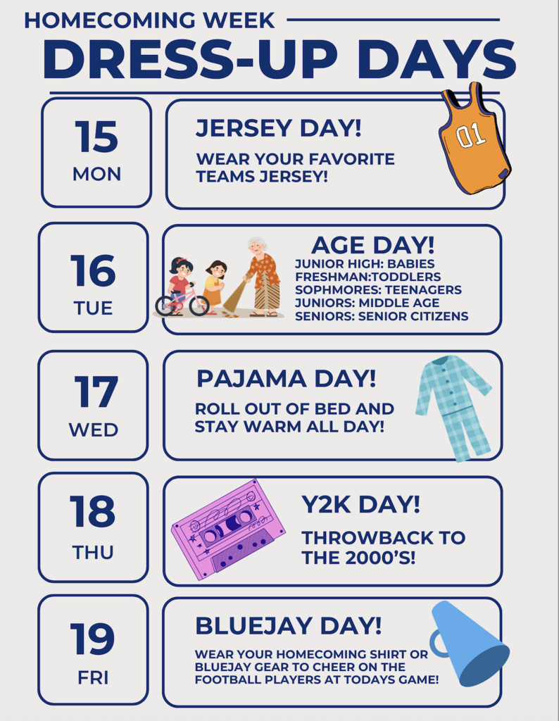 HOCO Dress up days