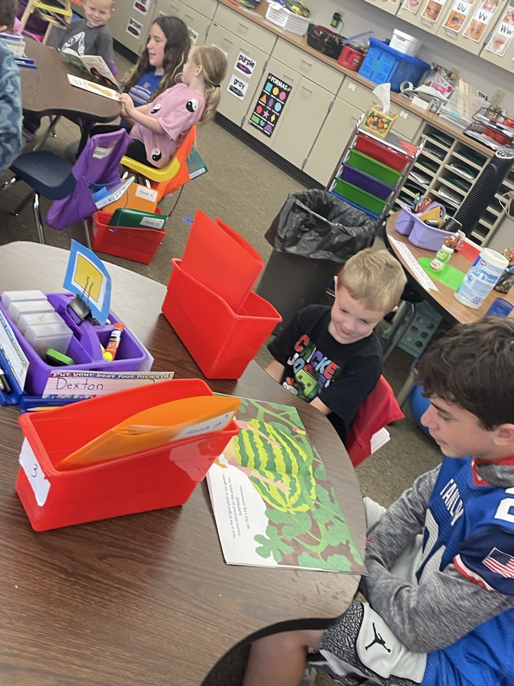 Reading buddies