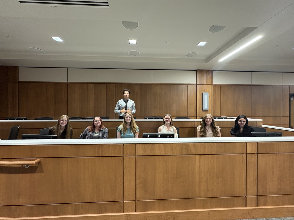 Group picture of jury members and bailiff.