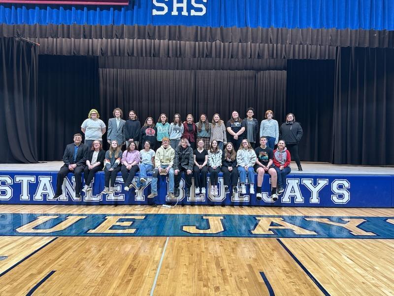 Ray and Stanley at the One Act Theater Festival.