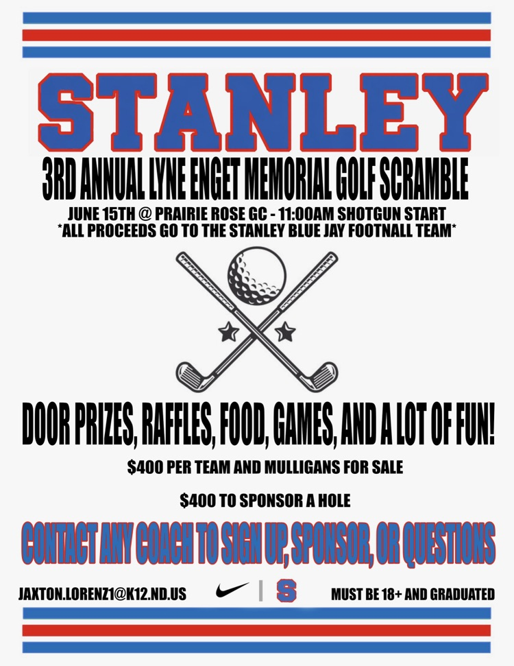 golf scramble flyer