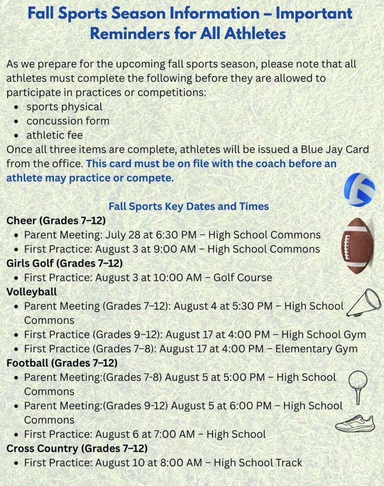 Fall Sports