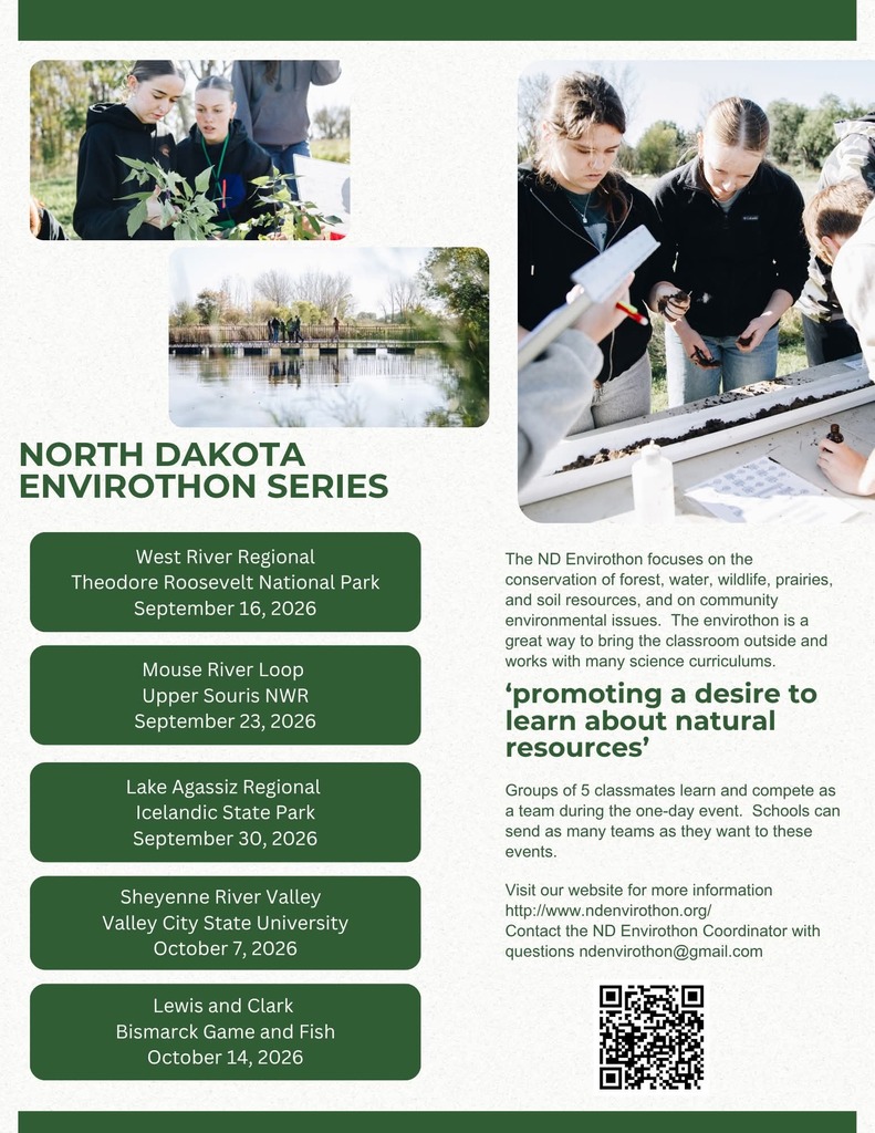 ND Envirothon Flyer!