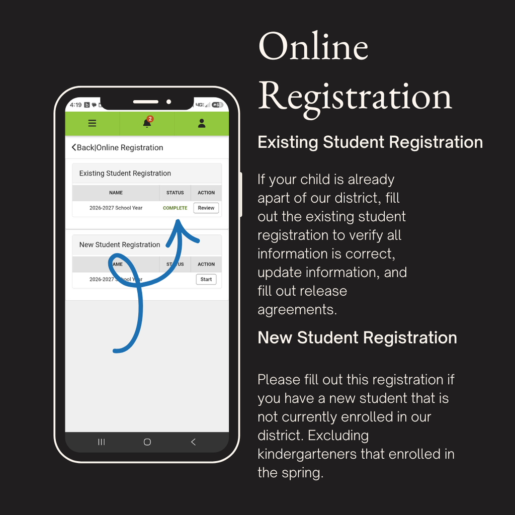 online registration