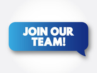 join our team