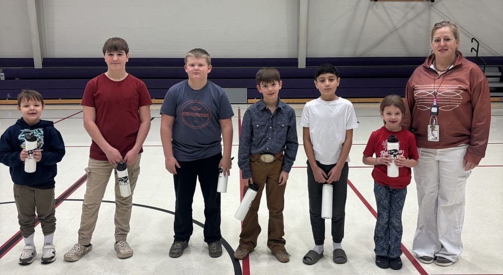 Dec elementary students of the month