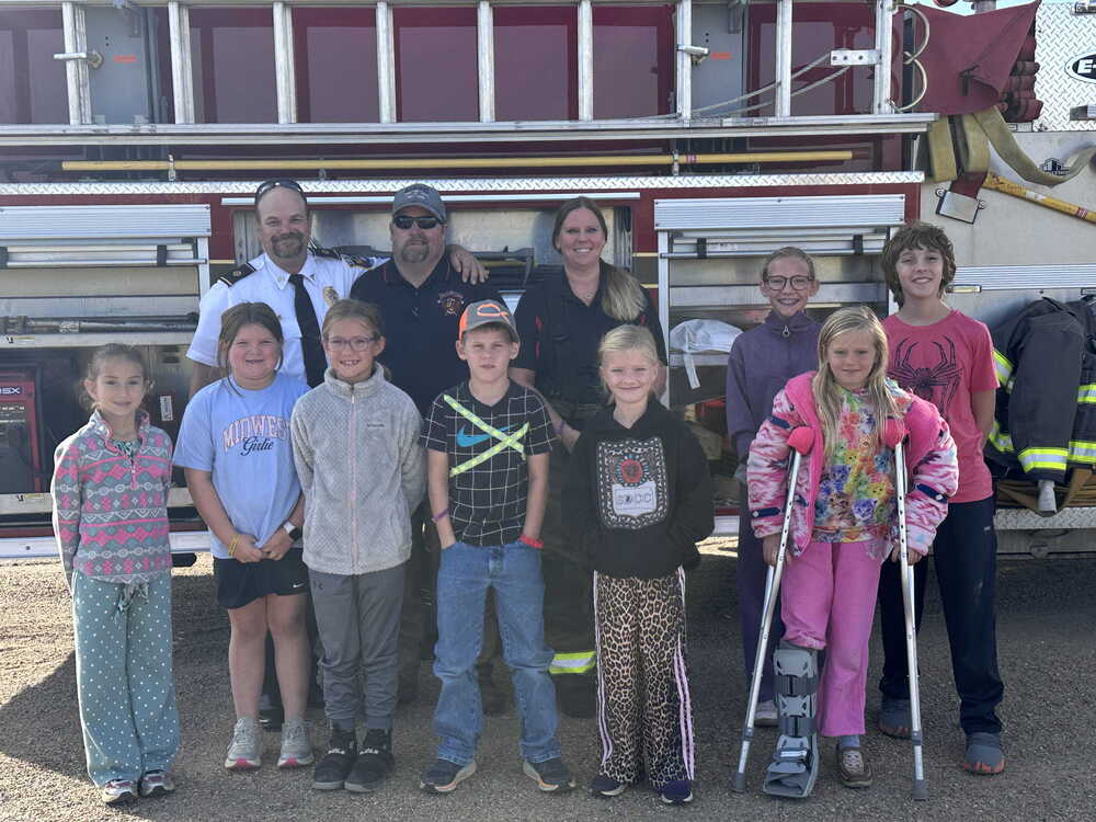 Cheyenne Students Learn Fire Safety