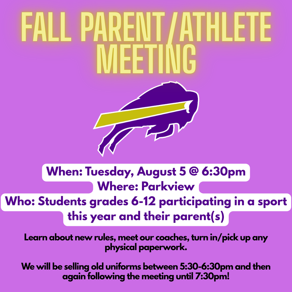 Parent/Athlete Meeting