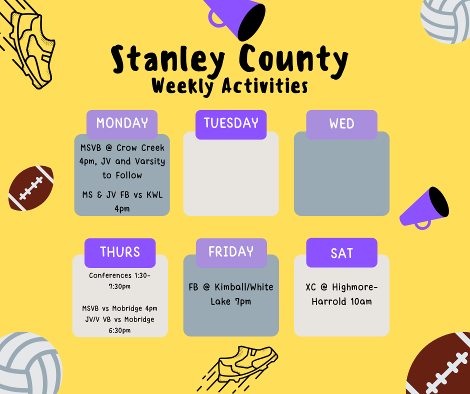 Weekly Activities