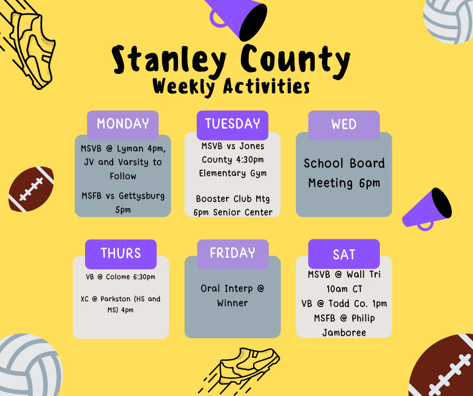 Weekly Activities