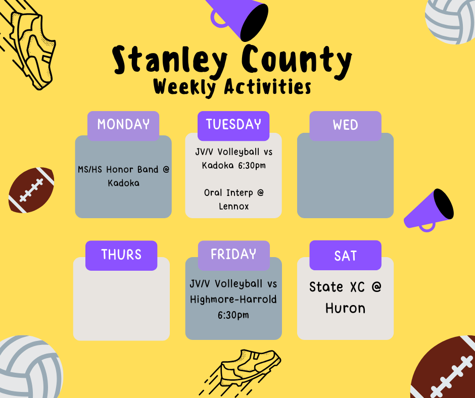Weekly Activities