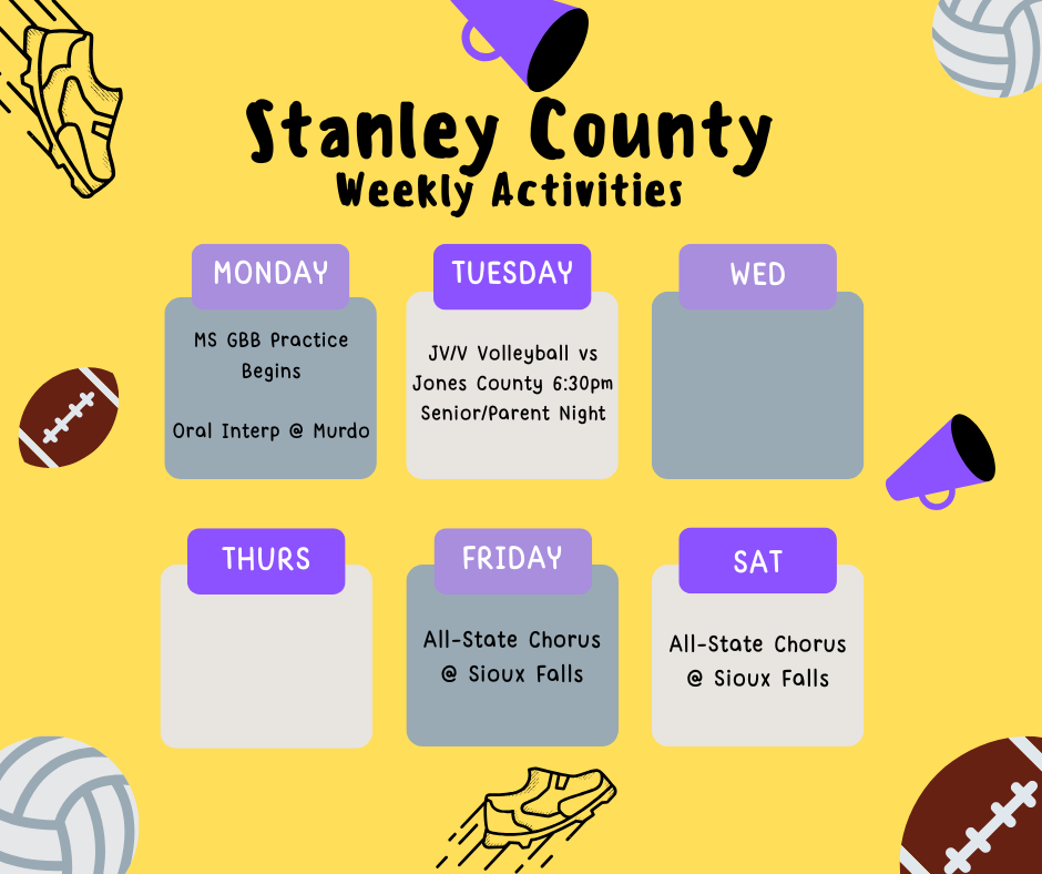 Weekly Activities