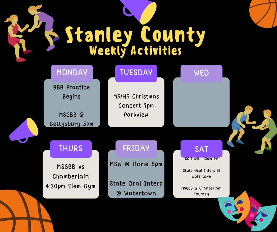 Weekly Activities