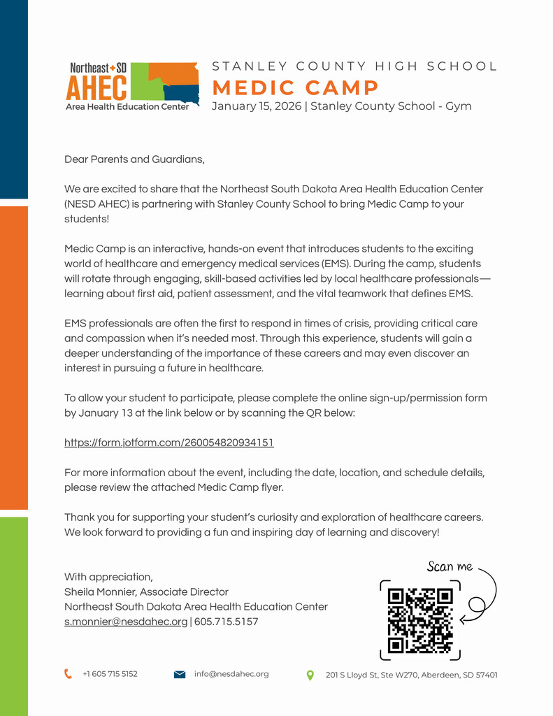 Medic Camp Flyer
