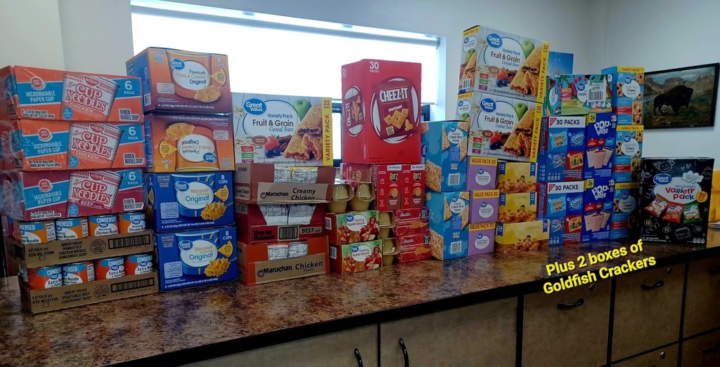senior center food donation