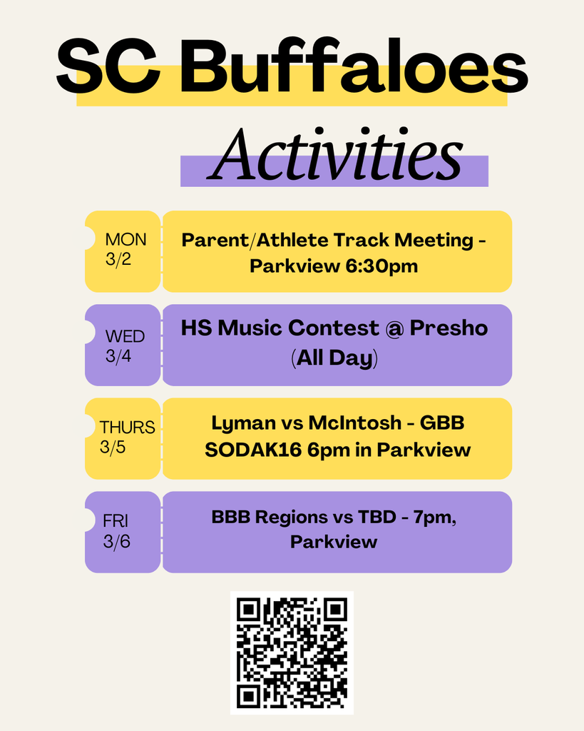 Weekly Activities